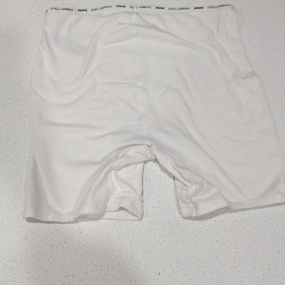 Dolce & Gabbana Skims Classic White Boxer Briefs - Picture 3 of 4